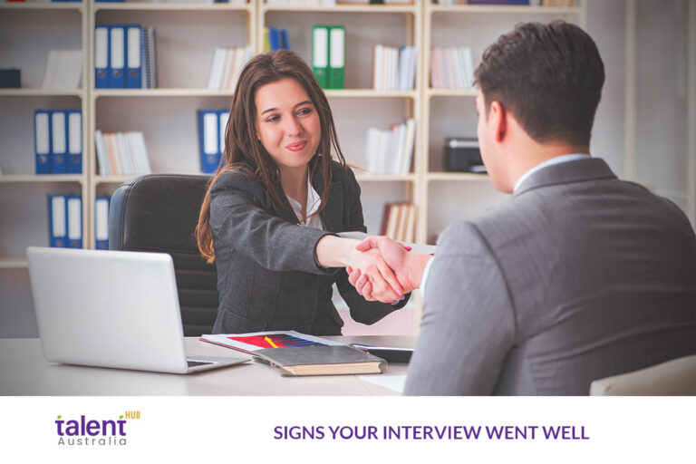 Signs Your Interview Went Well
