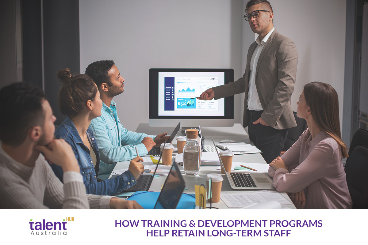 How Training and Development Programs Help Retain Long-Term Staff in Healthcare and NDIS